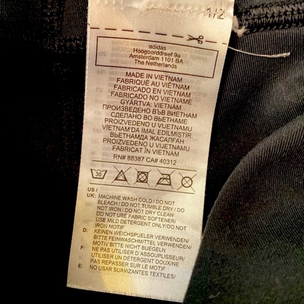 Women’s Black Adidas Aeroready Athletic/Yoga Polyester & Spandex Leggings Size S - Picture 8 of 9